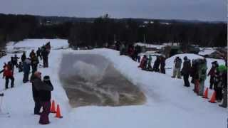 Ski Sawmill Pond Skimming 2013 [upl. by Berky]