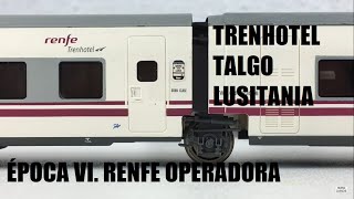 TrenHotel Renfe Operadora Electrotren 3223 con El Taller del Modelista [upl. by Gwenni]