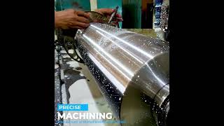 Grinding Process  supertechengineering  Cylindrical Grinding  Precise Machining [upl. by Siana]