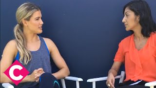 An interview with Eugenie Bouchard [upl. by Nosretep]