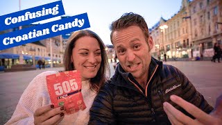 DELICIOUS ZAGREB FOOD TOUR  ZAGREB CROATIA TRAVEL VLOG [upl. by Nelyag649]