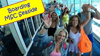 The ultimate guide to boarding MSC Seaside at Port Canaveral [upl. by Ardnuasal]