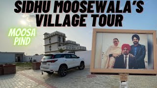 Sidhu Moosewala’s village tour💖🕊️ Moose pind di sair🏡 sidhumoosewala ​⁠moosapind [upl. by Dotson658]