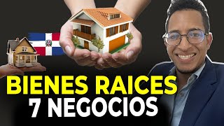 BIENES RAICES ✅ 7 NEGOCIOS QUE PUEDES HACER EN REP DOMINICANA [upl. by Drannel]