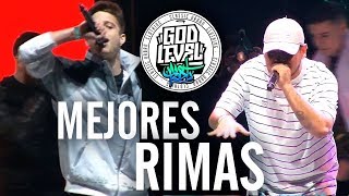 Las MEJORES RIMAS del GOD LEVEL FEST CHILE 2019  MUNDIAL DE FREESTYLE 3vs3 [upl. by Hump]