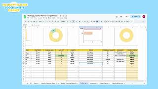 The Happy Teacher Google Sheets Planner [upl. by Argyres]