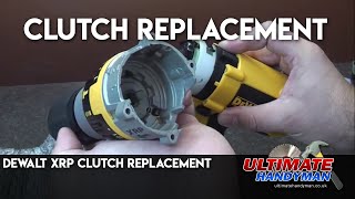 Dewalt XRP clutch replacement [upl. by Hough]