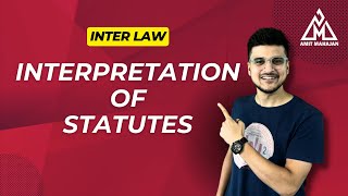 Interpretation of Statutes in 1 Lecture  CA Amit Mahajan [upl. by Larianna]