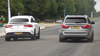 MercedesAMG GLE63 S vs BMW X5 M [upl. by Edgerton]