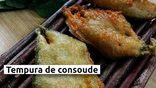 Tempura de consoude [upl. by Fatimah160]