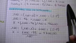 Economia aziendale  CALCOLO PERCENTUALE SOPRA E SOTTO CENTO ESERCIZI PRATICI [upl. by Tamiko]