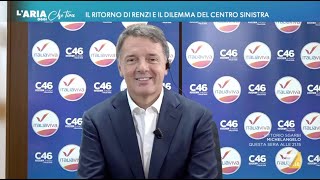 Matteo Renzi ospite a L aria che tira  18092024 [upl. by Okimik89]