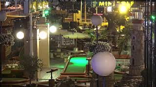 GranCanarialive  MiniGolfcom  Yumbo Center  Playa del Inglés  Gran Canaria 4K [upl. by Poirer]