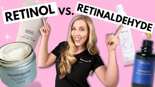 Retinol vs Retinaldehyde Which Is Better For Antiaging  The Budget Dermatologist Explains [upl. by Aiuqenehs]