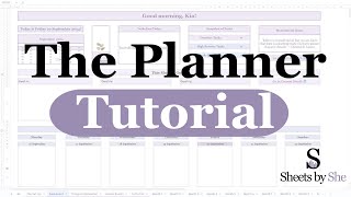 Mastering The Planner Tips for Effective Time Management with Sheets by She [upl. by Adnovaj]