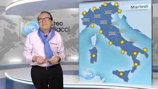 Previsioni meteo per martedì 30 gennaio Alta pressione ancora tanta nebbia [upl. by Adall]