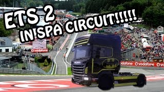 Fastest Lap Spa Francorchamps Circuit  Euro Truck Simulator 2 [upl. by Wrdna]