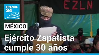 México el Ejército Zapatista cumple 30 años y trata de reinventarse en medio de la violencia [upl. by Baylor673]