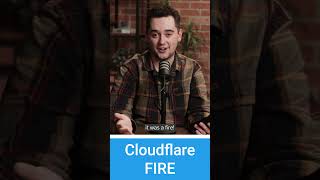 Cloudflare FIRE Causes Huge Outage  SecurityMetrics News shorts [upl. by Ahmad]