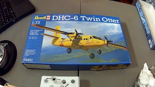 Revell 172 De Havilland DHC6 Twin Otter Unboxing Review and Rating [upl. by Nnaylloh]