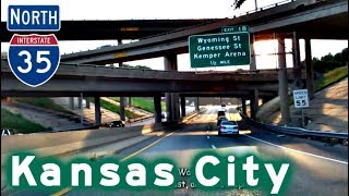 I35 North to the Kansas City Loop [upl. by Rozella]