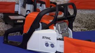 Tutorial Motosierra MS 170 STIHL [upl. by Llyrehc]