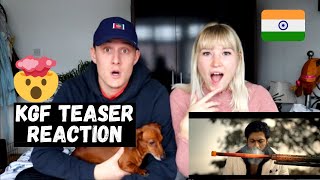 KGF Chapter 2 TEASER  Yash  Sanjay Dutt  INSANE INDIAN TEASER  FOREIGNERS REACT [upl. by Edna]