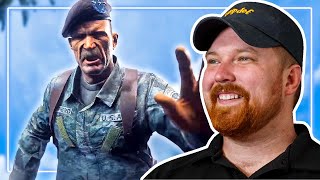 US Marine Reacts to Call of Duty MW2 Rangers Lead The Way Mission [upl. by Mercedes]