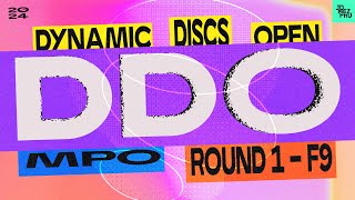 2024 Dynamic Discs Open  MPO R1F9  Wysocki Welck Presnell Tamm  Jomez Disc Golf [upl. by Cuthbert]