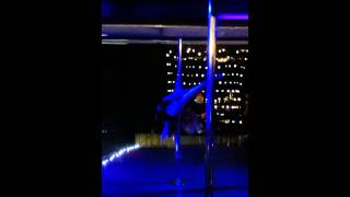 Pole dancing moves tricks combo Level 4b [upl. by Yelad]