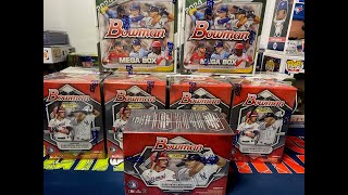 Baseball Break 281 5 Mega Boxes and 5 Blaster Boxes Of 2024 Bowman [upl. by Geminius970]