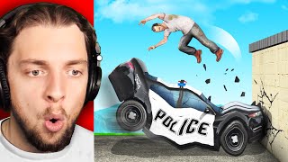 Reacting To The MOST INSANE GTA 5 CLIPS [upl. by Dnyletak]