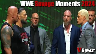 WWE Most Savage Moments 2024 So Far [upl. by Aisya]