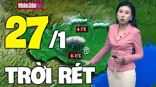 Dự báo thời tiết hôm nay và ngày mai 271  Dự báo thời tiết đêm nay mới nhất [upl. by Pinebrook]