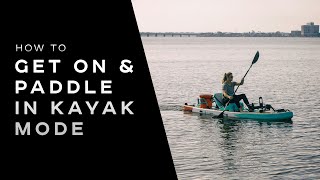 How To Get On amp Paddle Your Rackham Aero 12′4″ Kayak Configuration [upl. by Mirna]