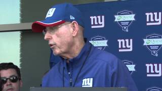 Coughlin talks about former Giant defensive end star Andy Robustelli [upl. by Ezar]