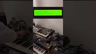 Quasimidi Sirius pattern 006  Mbase 11 bassdrum  Digitakt snare part 1 synth livemix [upl. by Blisse678]