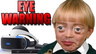 The PSVR is Launching  Experts WARNING of Long Term Eye Damage from VR Headsets [upl. by Amorette523]