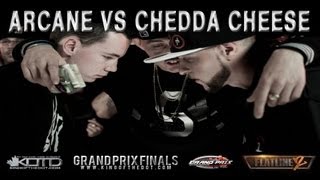 KOTD  Rap Battle  Arcane v Chedda Cheese  GP2012 Final [upl. by Hemphill]