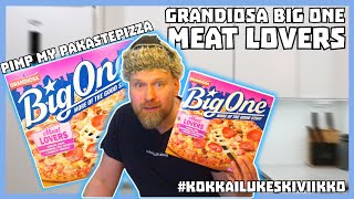 PIMP MY PAKASTEPIZZA  Grandiosa BIG ONE MEAT LOVER  grandiosa KokkailuKeskiviikko [upl. by Llehsem]