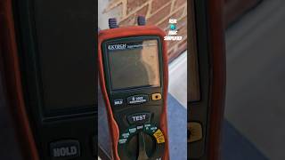 MEGOHMMETER VS d2dnyac hvac hvactechnician [upl. by Wang]