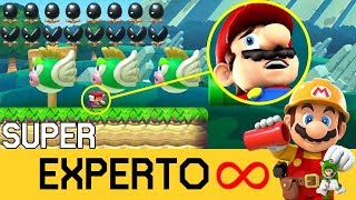 NIVEL TROLL DESTRUYE VIDAS DESTRUYE ESPERANZAS  SUPER EXPERTO INFINITO NO SKIP  SMM2  ZetaSSJ [upl. by Vizza]