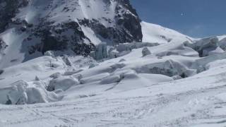 Skiing Vallée Blanche First time April2010 PT 2 [upl. by Dowzall246]