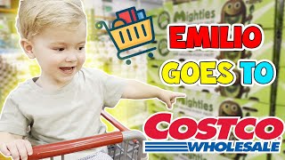 Emilios Fantastic Day at Costco Shopping Extravaganza Adventure [upl. by Sral]