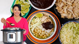 EASY Mexican Southern Style POZOLE ROJO Recipe  Oaxaca style [upl. by Gaspard512]