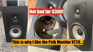 A Review of The Polk Monitor XT20 Speakers [upl. by Brynne]