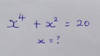 A Homemade Quartic Equation  Interesting problem  maths olympiad [upl. by Derag]