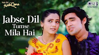 Jabse Dil Tumse Mila Hai  Yeh Dil Aashiqana  Karan Nath Jividha  Sarika Kapoor Love Hindi Songs [upl. by Siri882]