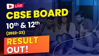 CBSE Result 2023 LIVE Announced CBSE Result 2023 Class 10 amp 12  CBSE Board Exam 2023 [upl. by Ayikaz]