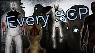 Every SCP in SCP Containment Breach v137 [upl. by Aneba]